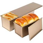 Bandeja Para Pan Barlket 2 piezas 33 &times; 13 cm Acero Aluminizado Dorado