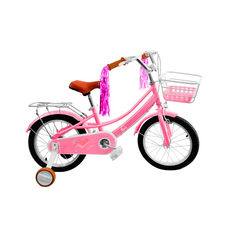 Bicicleta Infantil R16 Rosa con Ruedas de Entre... image number null