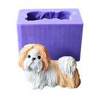 Molde De Silicona Dekostar Shih Tzu 9x6x5 Cm 3d
