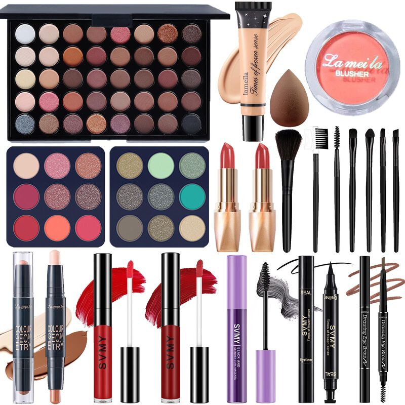 Set De Maquillaje Pwyshxdf 21 Piezas Paleta De ... image number null