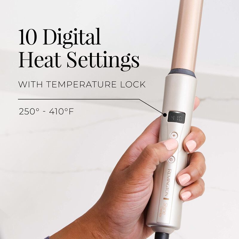 Curling Wand Remington Shine Therapy, Aceite De... image number null