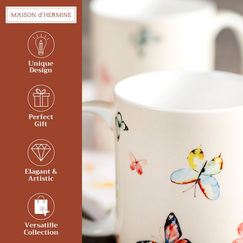 Juego De 2 Tazas De Caf&eacute; Maison D'hermine 355 m... image number null
