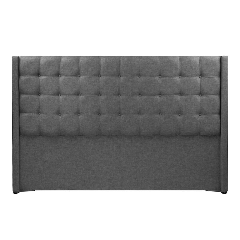 Cabecera King Size Trinity Bruks Gris Oscuro image number null