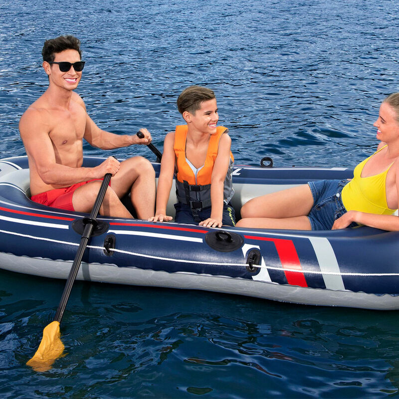 Balsa Inflable con Remos 2.55X1.27X41cm Amarill... image number null