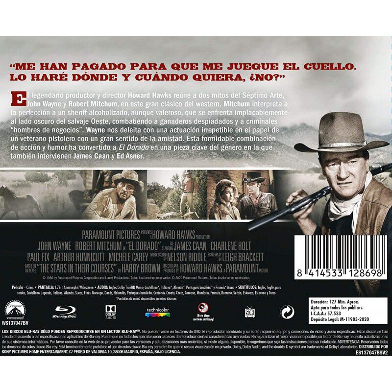 El Dorado -&nbsp; (bd) [blu-ray] image number null