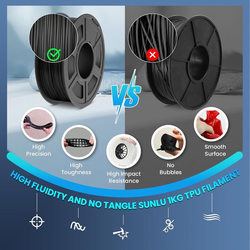 Filamento Tpu Filajoy3d 1,75 mm Pack De 6&times;250 g image number null