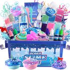Slime Kit Fsutvitg Ocean Theme, Antiadherente, Para Ni&ntilde;os De 4 A 12 A&ntilde;os