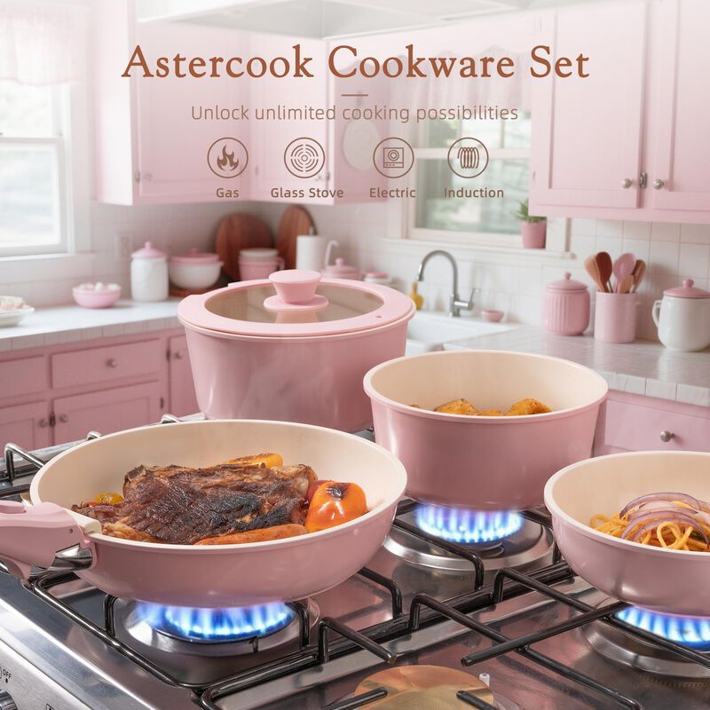 Juego De Utensilios De Cocina Astercook, 21 Uni... image number null