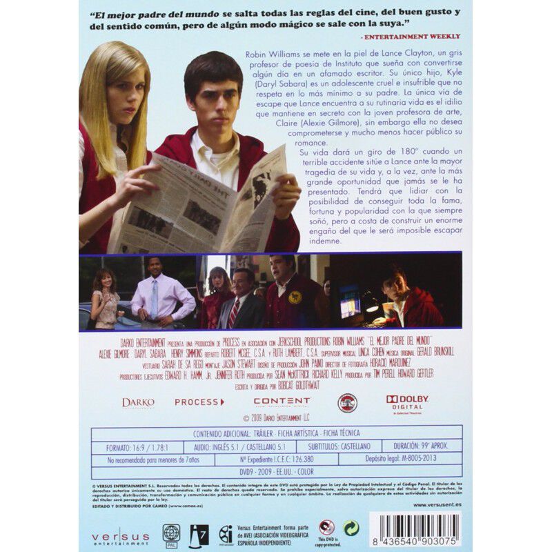 El Mejor Padre Del Mundo (dvd) image number null