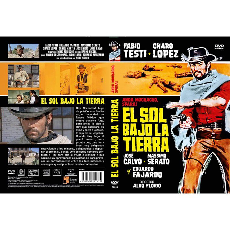 El Sol Bajo La Tierra [dvd] (1971) Anda Muchach... image number null
