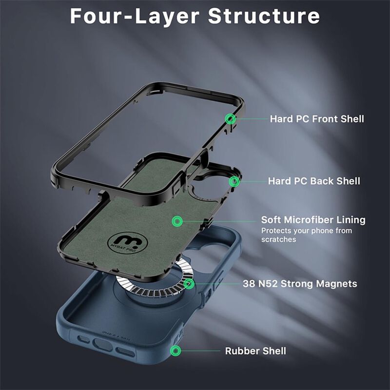 Funda Mybat Maverick Mag Clip Para Iphone 16 Pl... image number null