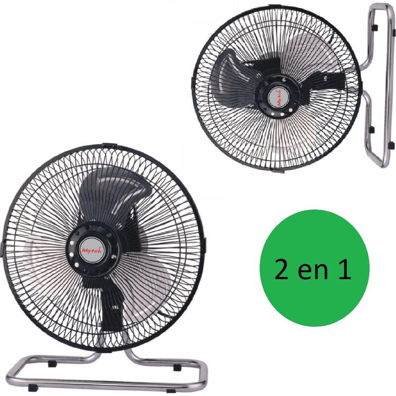 Ventilador Piso Pared Mytek 3357 10 Pulg 3vel M... image number null