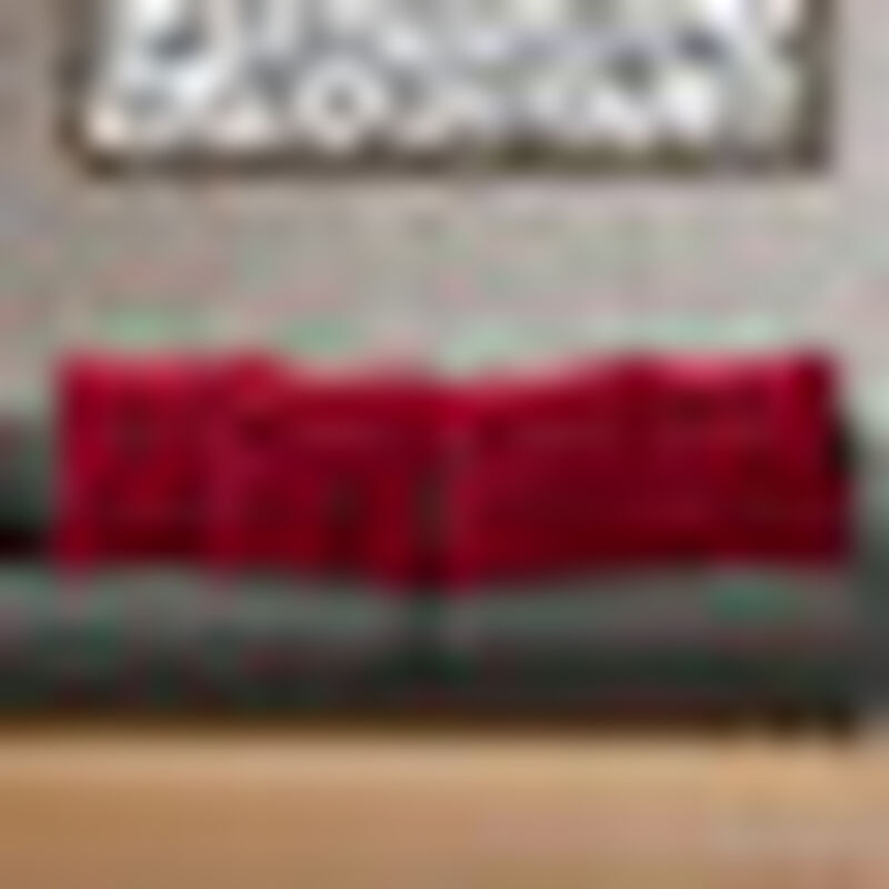 Set de 4 Cojines Dicasa ZitaOne Rojo image number null