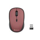 Steren Mini Mouse Inal&aacute;mbrico 800 / 1 200 / 1600 Dpi, Rojo Com-5716ro