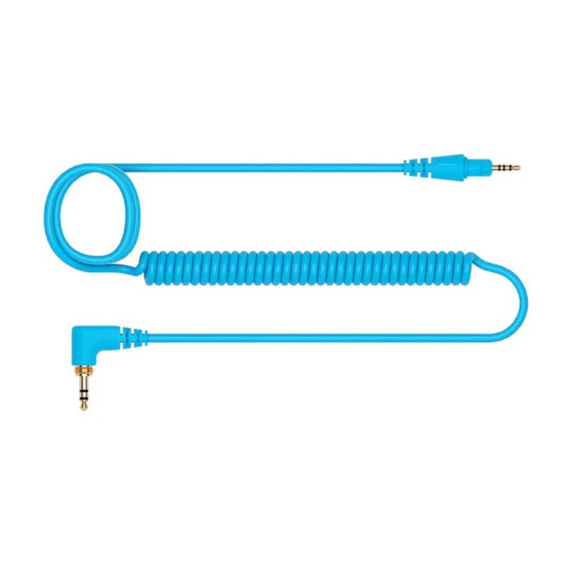Cable En Espiral Y Almohadillas Para O&iacute;dos Azul... image number null