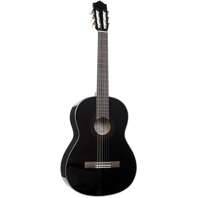 Yamaha C40bl Paquete Guitarra Acustica Atril Fu... image number null