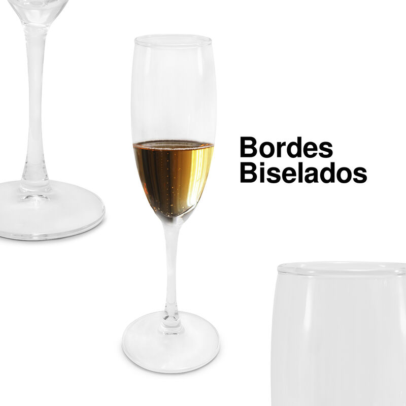 Juego de copas de vino tinto, blanco y rosado. ... image number null