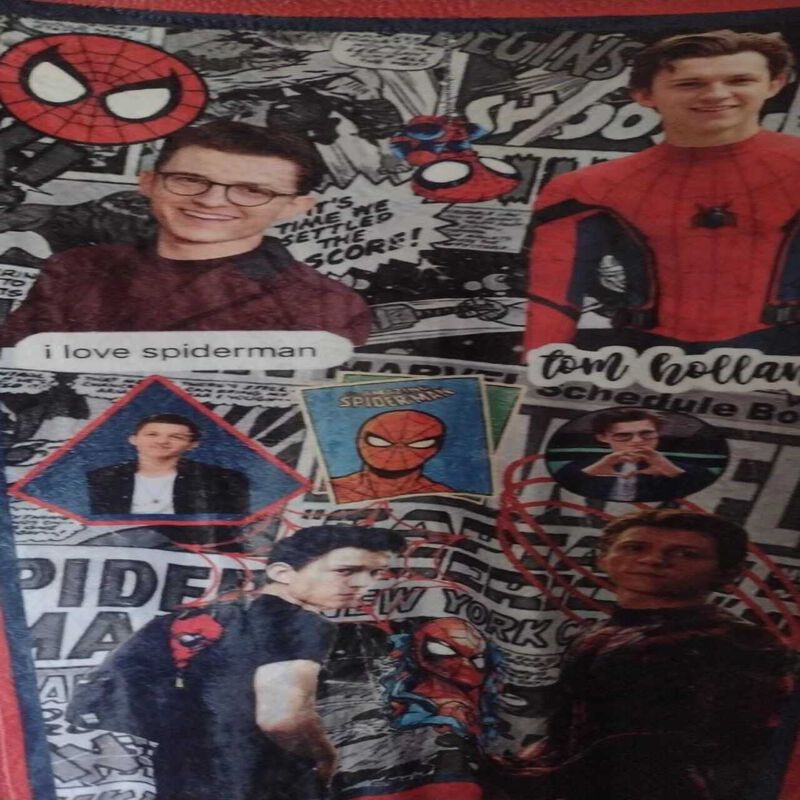 Cobija Frazada Ultra Suave Tom Holland Spiderma... image number null