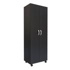 Alacena de Cocina Alicante, Mueble auxiliar para  Almacenaje y  Organizaci&oacute;n, Negro