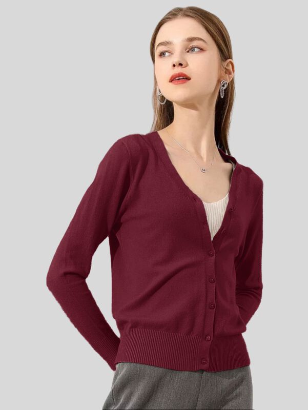 Set De 2 Suéter Abierto de Mujer con Detalles e... image number null