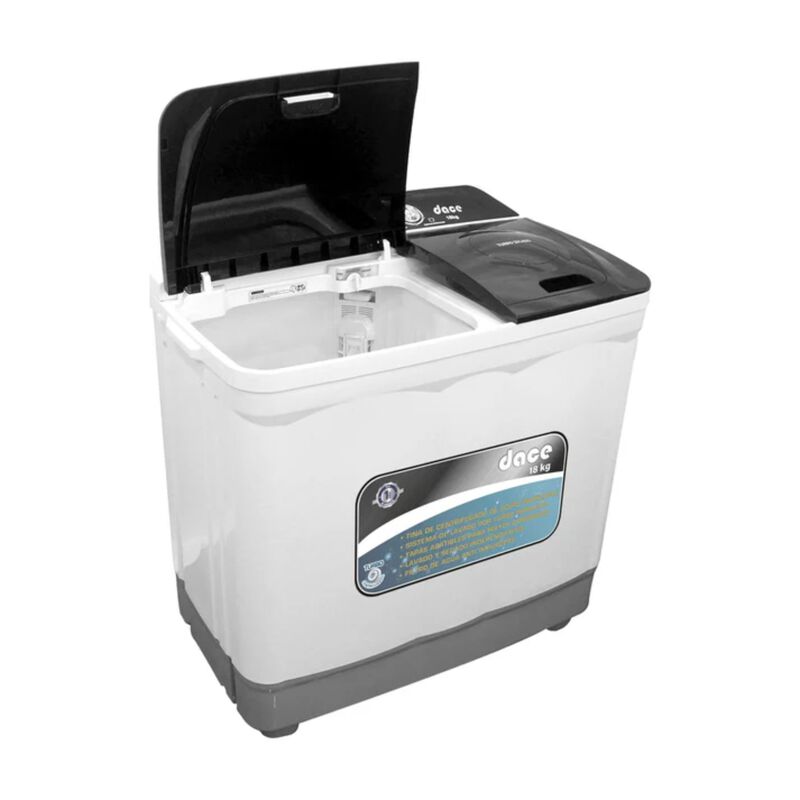 Lavadora Dace LS1801S 18 Kilos Doble Tina Blanc... image number null