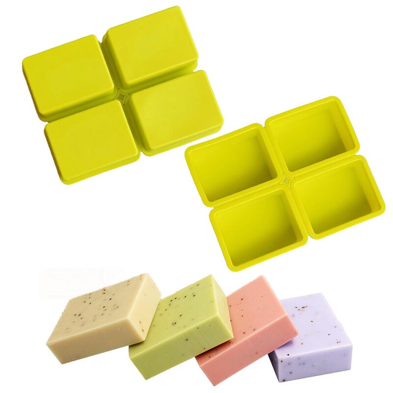 Moldes Para Jab&oacute;n Yrihjixq 2 Pzas 8 &times; 6 &times; 4 cm ... image number null