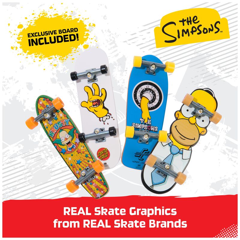 Minimonopatines Tech Deck Ultra Dlx Simpsons, P... image number null