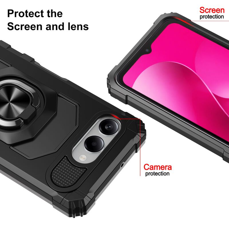 Funda Para Celular Mocotto Revvl 8 Con Soporte ... image number null