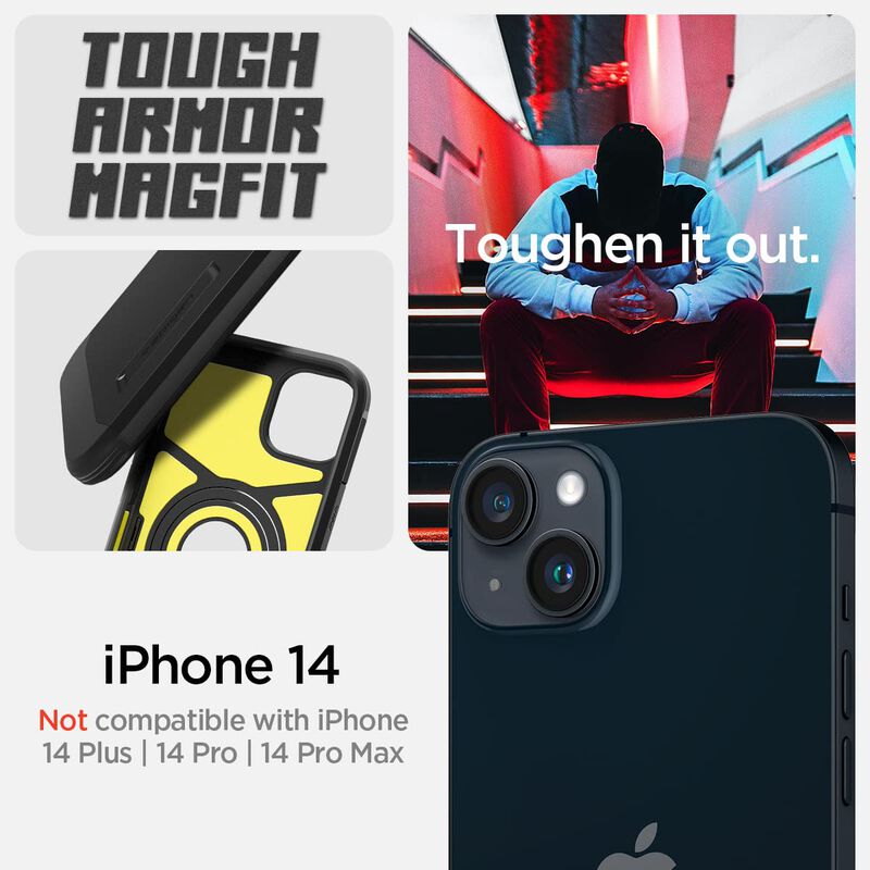 Funda Spigen Tough Armor Magfit Para Iphone 14 ... image number null