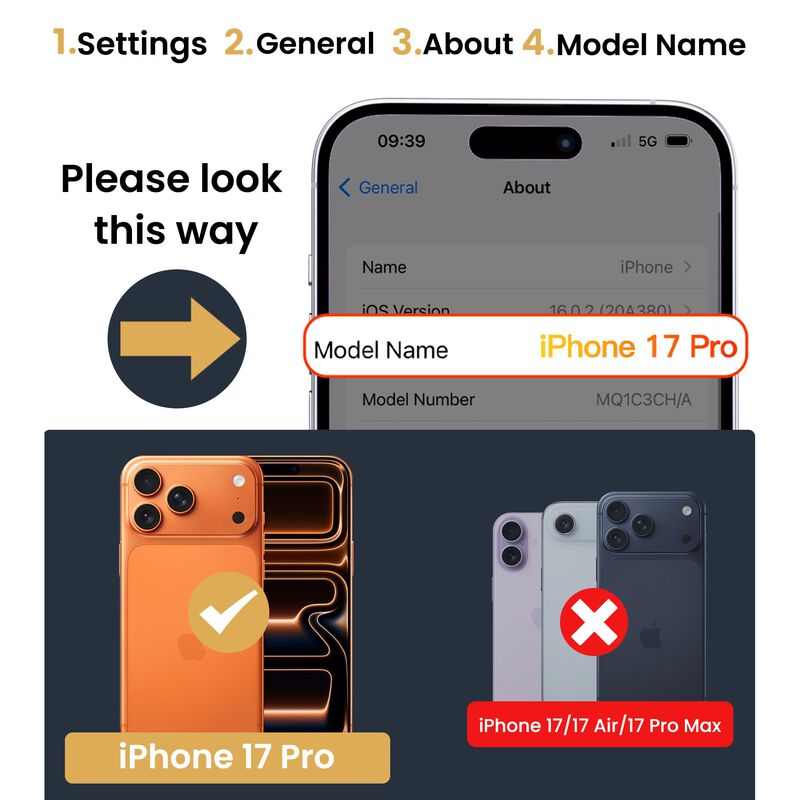 Funda SSLOTSCASE para iPhone 17 Pro Naranja con... image number null