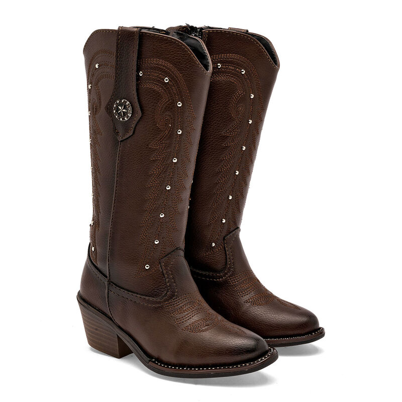 Wildcat Bota Vaquera Caf&eacute; Para Ni&ntilde;a 147453cd image number null