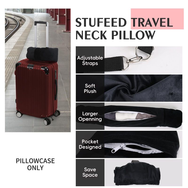 Almohada De Cuello Nk Healthcare Rellenable Neg... image number null