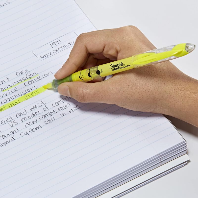 Resaltador Sharpie Liquid Con Punta Cincel, Var... image number null
