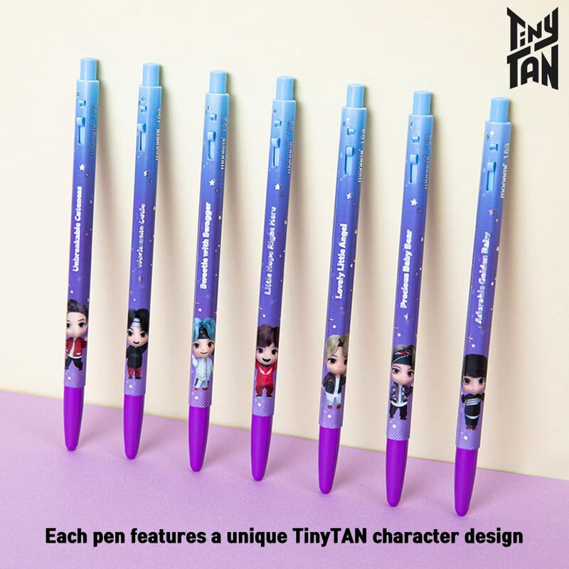 Bol&iacute;grafo Tinytan 7 Unidades 0,5 mm Negro &ndash; Ver... image number null