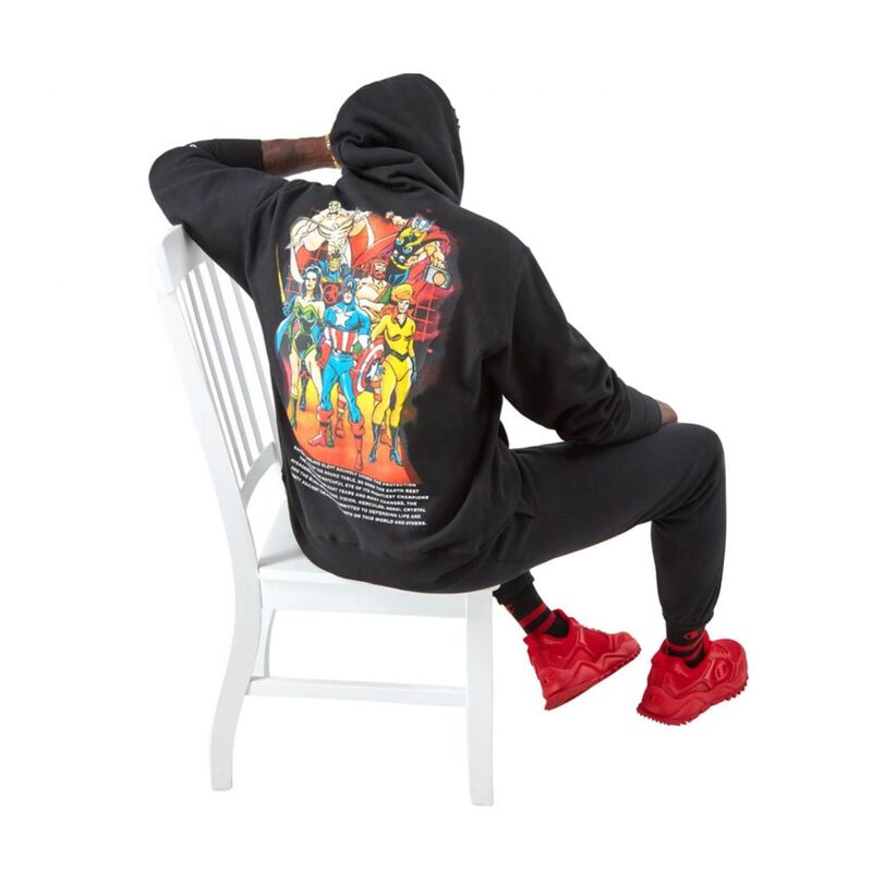 Sudadera Champion Reverse Avengers Para Hombre image number null