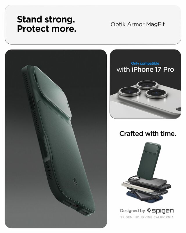 Funda Spigen Optik Armor Magfit Para iPhone 17 ... image number null