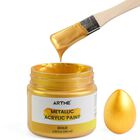 Pintura Acr&iacute;lica Artme Metallic Gold 100 Ml Para Pintura Art&iacute;stica