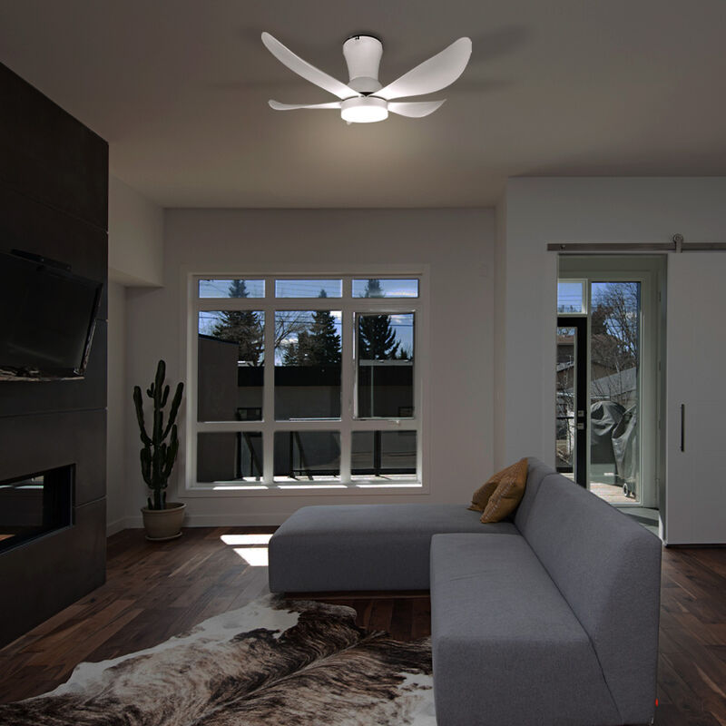 Ventilador de Techo MIL LUCES FLORIS BLANCO - D... image number null