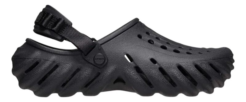 Sandalia Crocs Echo Clog  Unisex Adulto Negra image number null