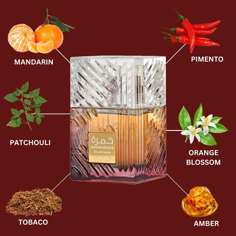 Perfume Lattafa Khamrah Dukhan Eau De Parfum, 1... image number null