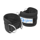 Grillete Gimnasio Tobillo Acolchado Par Anillos Acero Gim