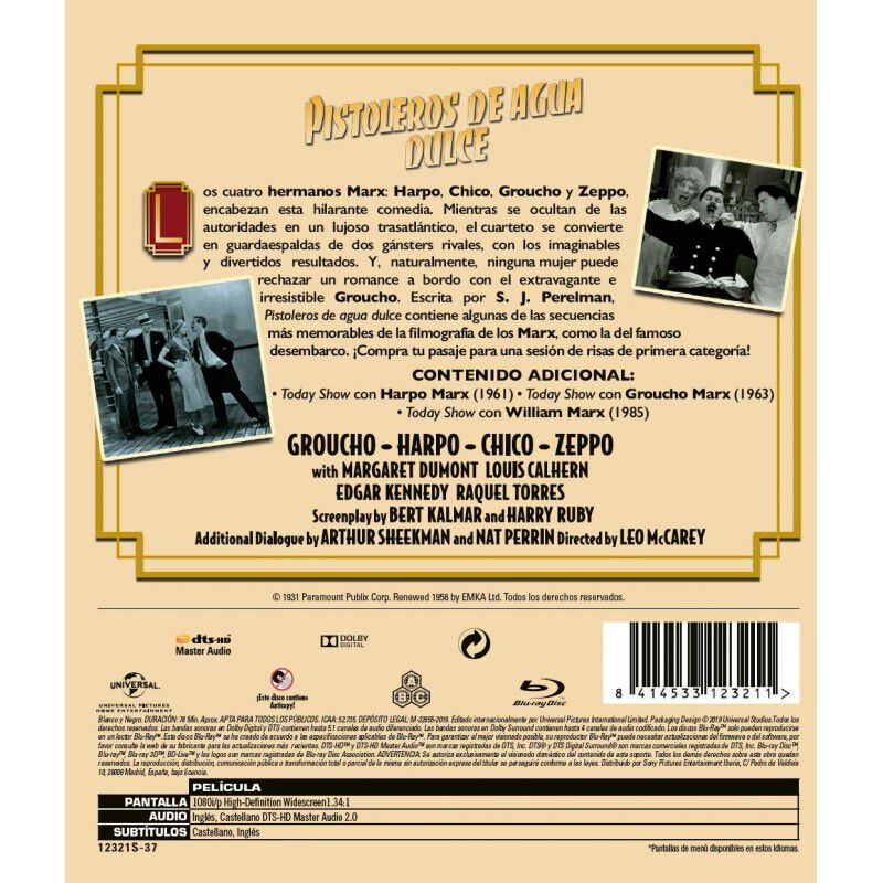 Pistoleros De Agua Dulce (bd) [blu-ray] image number null