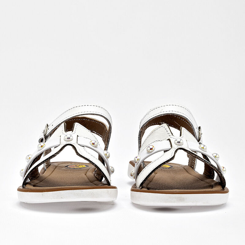 Faby sandalia para ni&ntilde;a blanco cod 141232-D image number null