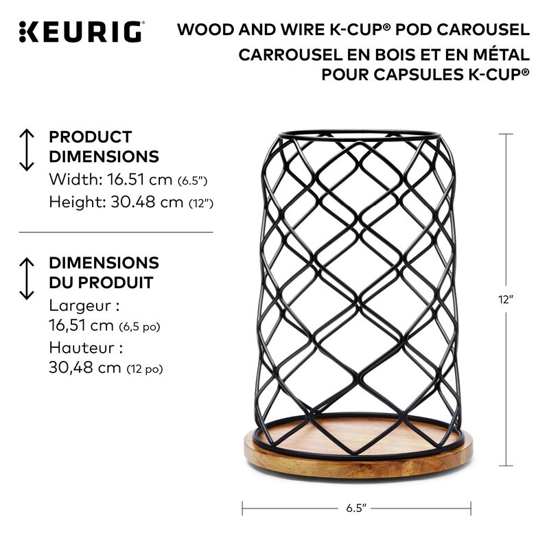 Soporte Para C&aacute;psulas De Caf&eacute; Keurig K-cup Whir... image number null