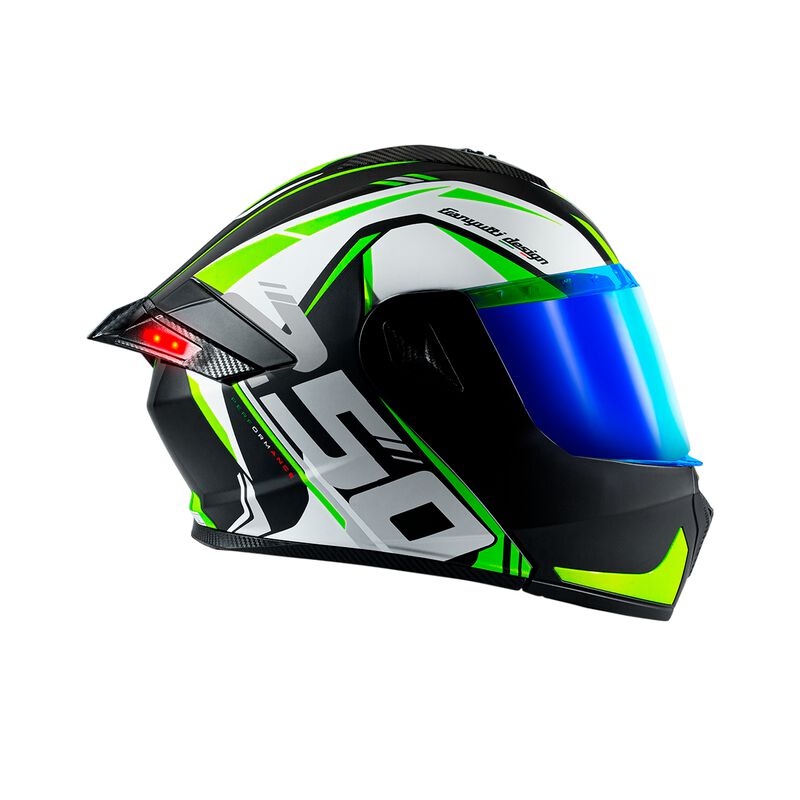 Casco Para Motocicleta Axs Tekken Blanco Tekken... image number null