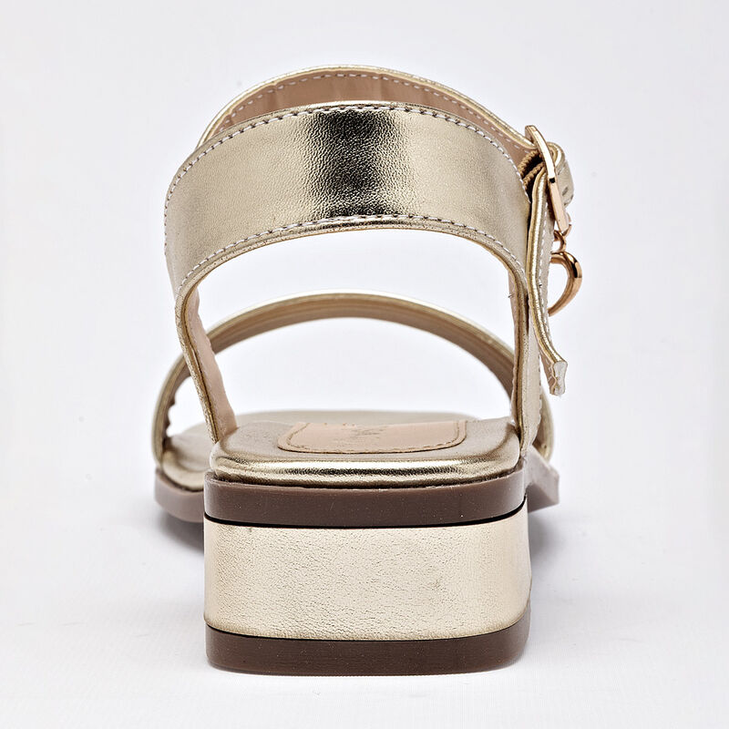 Celex sandalia piso para mujer dorado cod 14031... image number null