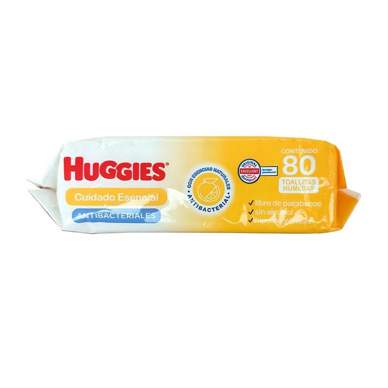 Toallitas Humedas Huggies Cuidado Esencial - 80... image number null