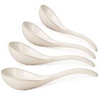 Cucharas Artena 17 cm Juego De 4 En Blanco Cremoso