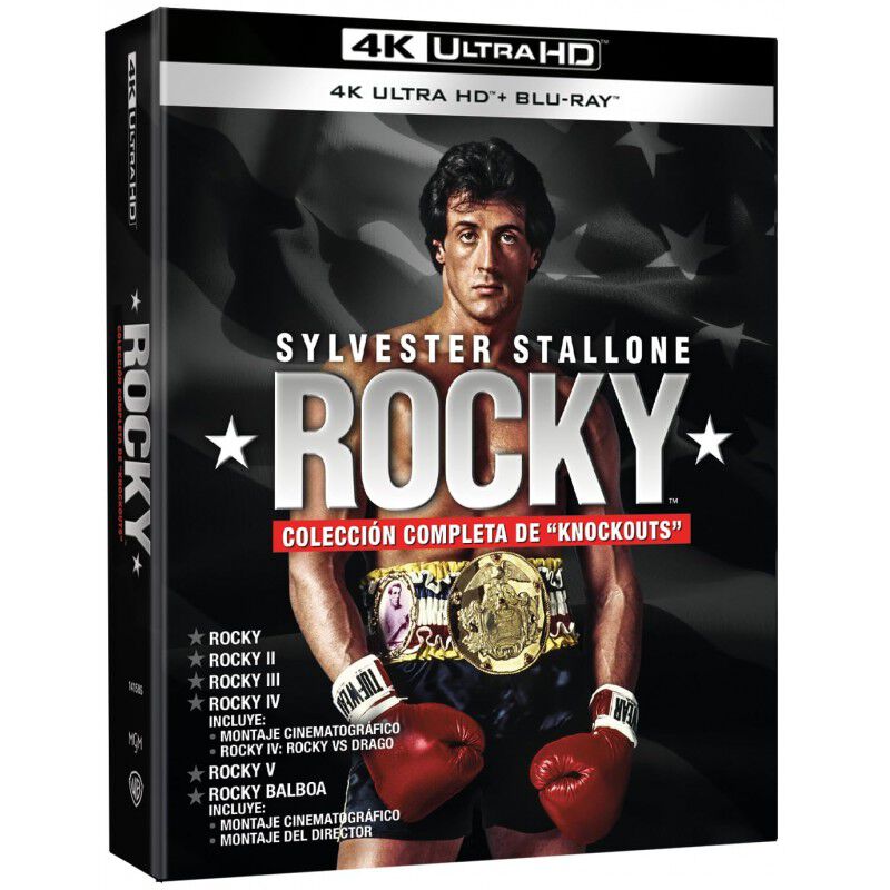 Pack Rocky 1-6 [4K UHD + Blu-ray] (1976, 1979, ... image number null