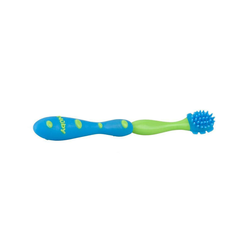 Set Cepillo Oral 3 Etapas Nuby Verde Azul image number null